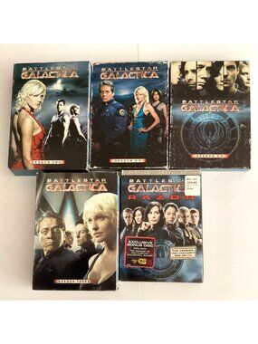 Battlestar Galactica Complete Season 1, 2, 2.5, 3, & Razor Unrated Extended DVD